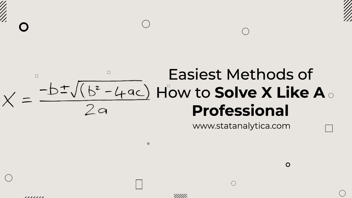 how to solve a x problem