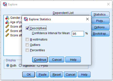 Descriptive Analysis SPSS