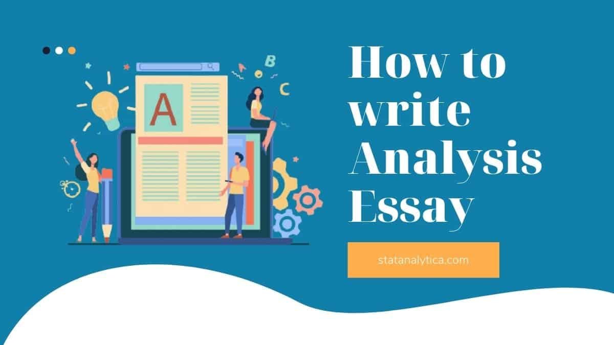 what is an analyze essay