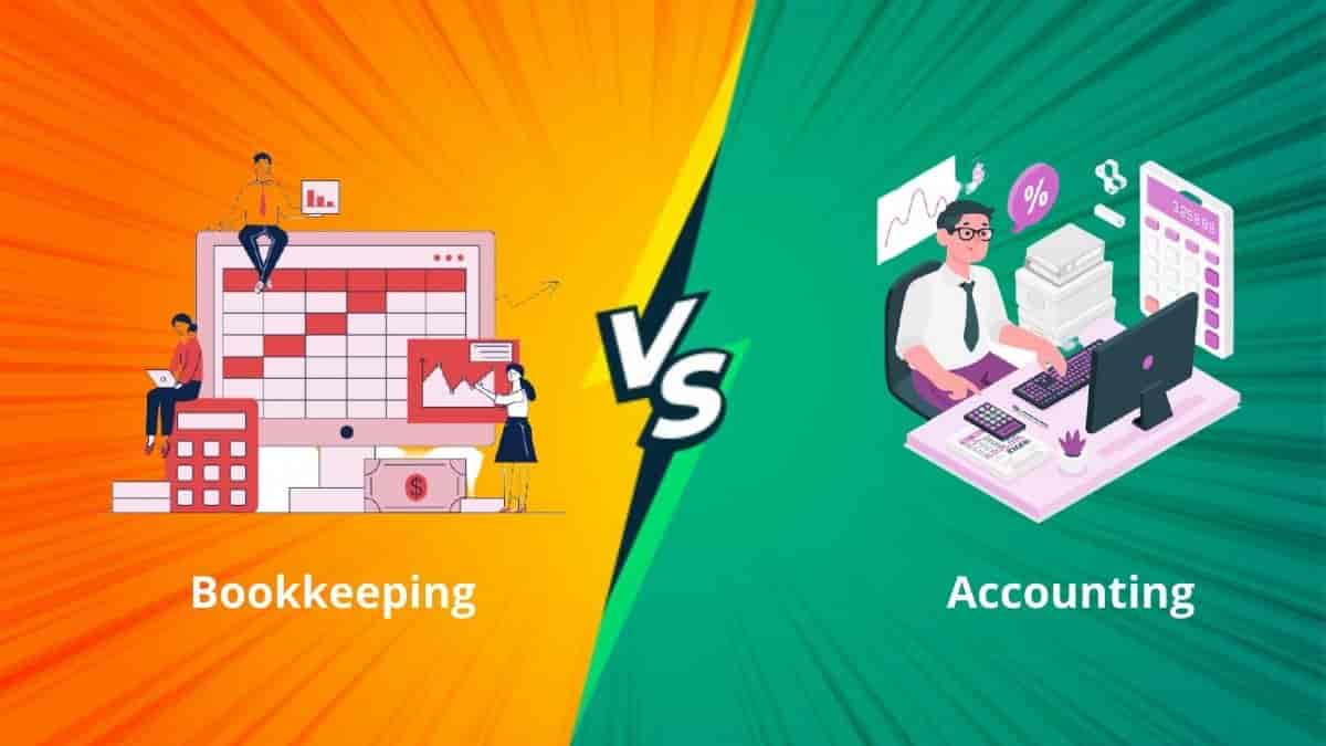 define bookkeeping vs accounting