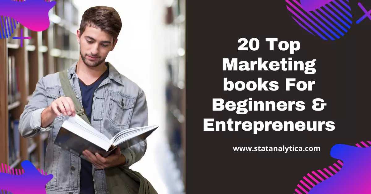 Best 20 Marketing books For Beginners & Entrepreneurs