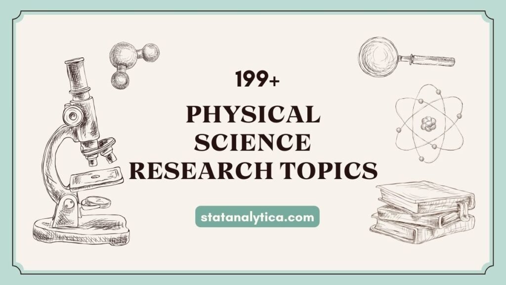 physical science research paper topics