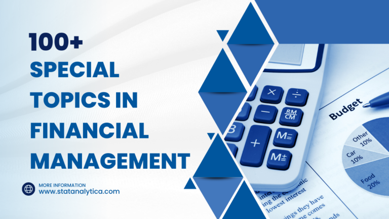 financial management research topics 2021