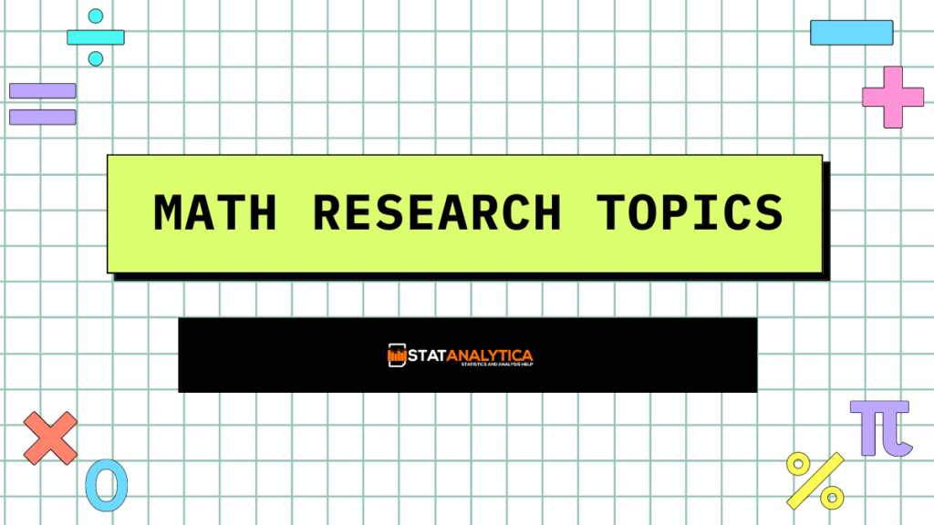 Math research topics