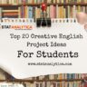 Creative English Project Ideas