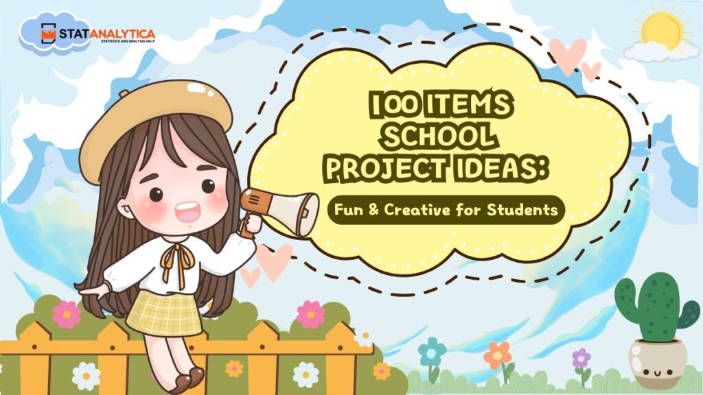 100 Items School Project Ideas