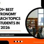 astronomy research topics