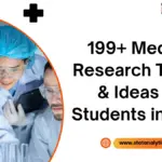 medical research topics